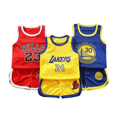 China Anti-Wrinkle Everystep Kids Basketball Tank Tops USA Youth Basketball Uniforms Customized Basketball Wear for sale