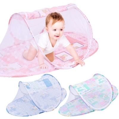 China Antistatic Everystep Baby Bed Mosquito Net / Outdoor And Indoor Folding Baby Mosquito Net Tent for sale