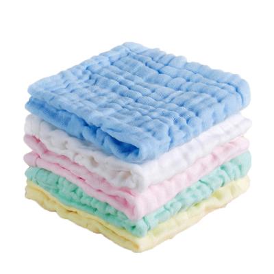 China Everystep Antibacterial Infant Using Baby Muslin Squares Cotton Burp Cloth Baby Face Towel Set for sale