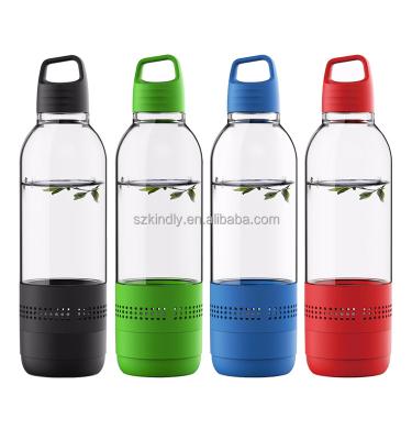 China Mini Outdoor Portable Blue Tooth Speaker With 400ml Water Bottle for sale