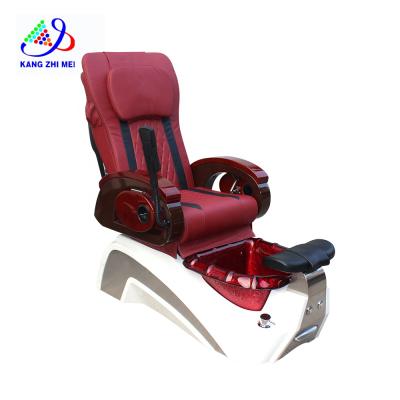 China Modern Kangmei Style Nail Beauty Pedicure Foot Spa Massager Pedicure Chair Easy Clean Salon Furniture Supplier for sale