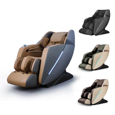 China Weightlessness System Luxury Home Smart Full Body AI Recliner Thai Stretch 3D Robot Hand Track Weightlessness 4D Shiatsu Massage Chair for sale