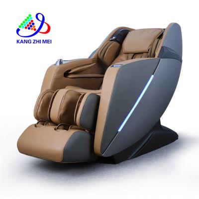 China Luxury Home Electric Smart Full Body AI Recliner Weightless Home System Foot Stretch 3D Thai Robot Hand Track Weightlessness Shiatsu 4D Massage Chair for sale