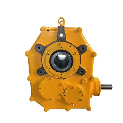 China Zjy Series Single Hard Drive High Torque Tooth Outboard Hanging Shaft Mounted Operation Speed ​​Reducer for sale