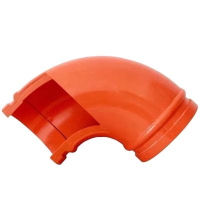 China Concrete pump Professional Manufacturer Wear-Resistant DN125 Concrete Pump Elbow Pipe for sale