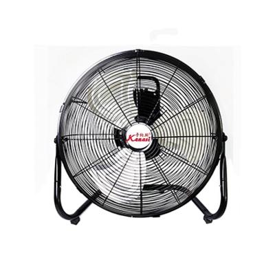 China Kanasi Outdoor 16 Inch Art Metal Ventilation Cooling Industrial Floor Fan for sale