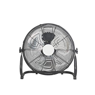 China Hotel High Speed ​​10 Inch Factory Price Modern Design Portable Powerful Metal Floor Free Standing Industrial Fan for sale