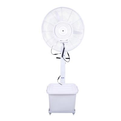 China Kanasi Outdoor 26 Metal Blades 3 By 30 Inch Outdoor Powerful Industrial Water Spray Stand Portable AC Mist Fan for sale