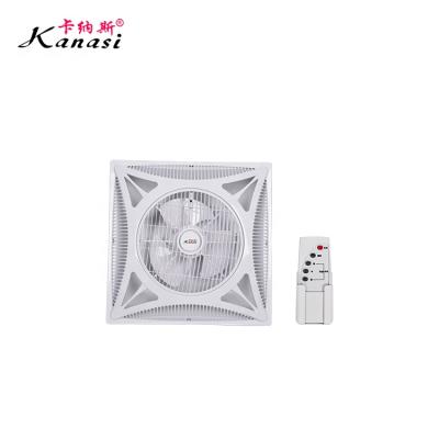 China Hotel 14 Inch Low Noise Natural Wind Electric Home Appliance Motor Ceiling Box Plastic Remote Control Wall Mounted Copper Fan for sale