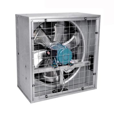 China Garment Shops KNS Industrial Large Air Flow Factory Cabinet Backguard Shutter Exhaust Free Standing Axial Fans for sale