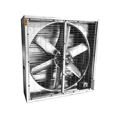 China Garment Shops Kanasi 48 54 Inch Powerful Air Exhaust Steel Wall Mounted Industrial Ventilation Axial Fan for sale