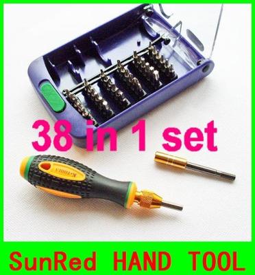 China SunRed multi-function screwdriver bits set Cr-V steel H4*28mm computer mobile phone repair hand tool,NO.892-A for sale