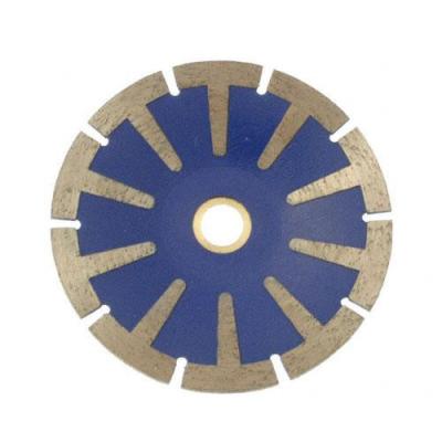 China Concave T-Segmented Diamond Saw Blade for Granite Marble 125mm for sale