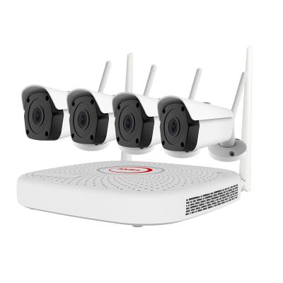 China 5MP H.265/H.265+ P2P Wireless CCTV Camera System 4ch IP Camera WiFi NVR Kits CCTV WIFIPGE4364FK500 for sale