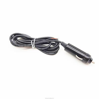 China Cargador de cigarrillos de automóvil encendedor macho enchufe 12V DC cable en venta