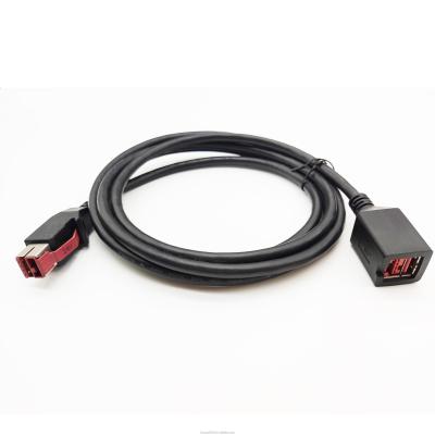 중국 USB 2.0 커넥터 24V 전원 USB 확장 케이블 남성에서 여성 판매용