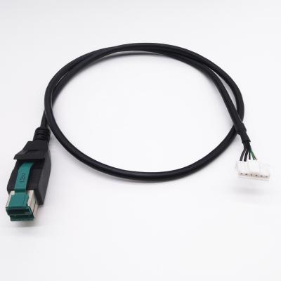 중국 POS 장비 프린터 12V 24V 전원 USB 남성 JST 커넥터 판매용