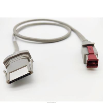 Cina Cavo 24V alimentato da USB 24V a 1X8P Cavo per stampante Grigio 12V in vendita