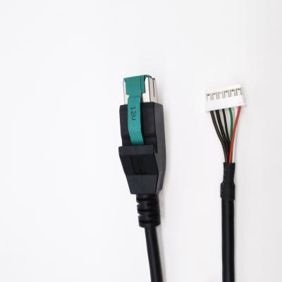 Китай 6А быстрая зарядка 12V 24V питаемый USB-кабель мужской к JST-коннектор для принтера планшет продается