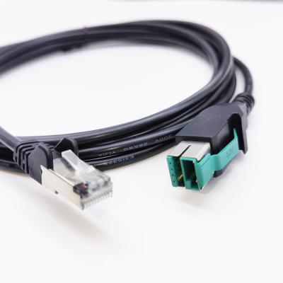 中国 1m 1.5m 12V 24V 電源USBケーブル 男性からRJ45 パソコンタブレット 販売のため