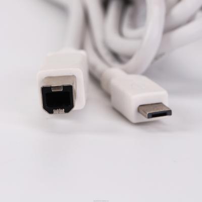 Cina OEM/ODM Micro USB 2.0 USB-B Maschio verso angolo destro Mini cavo USB cavo di ricarica rapida in vendita