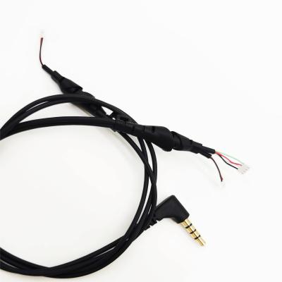 China Männlich 3,5 mm Jack Audio Stereokabel Custom 90 Grad Rechtswinkel Ellenbogen zu verkaufen