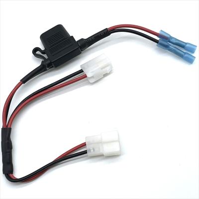 中国 EV Wire Harness With 15A Fuse Holder Automotive Electric Vehicle Wire Harness Assembly With Fuse Protection 販売のため