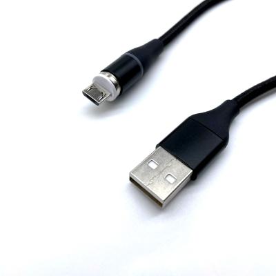 China 3 em 1 cabo USB magnético tipo C USB A MICRO para vários dispositivos à venda