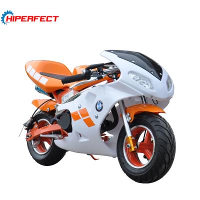 China Super Kids Bike 2 Stroke Mini Pocket Bike 49cc Motorcycle Dirt Bike PB008C for sale