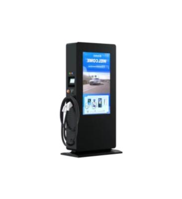 China Home Charging AC PUTUBOSE Floor-standing 30 kw / 60kw Type Chademo Ccs2 - 2 DC EV Charging Station With 55 Inch LED Screen for sale