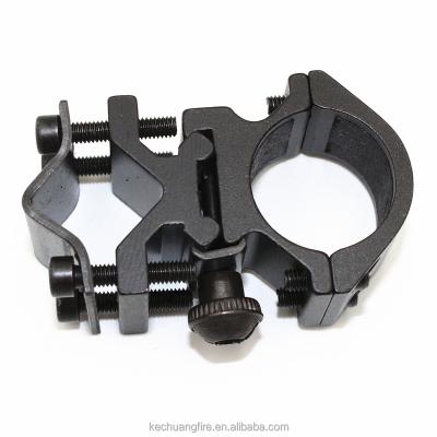 China Universal Metal Rail Clip Mount Torch Mount Tactical Laser Flashlight Laser Torch Bracket For Hunting Flash Light for sale