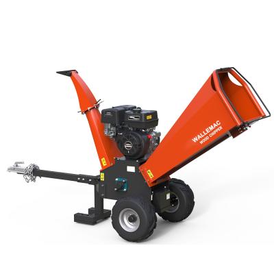 China Farms 15HP Four Stroke Gas Engine Wood Chipper Tree Chipper Garden Shredder for sale