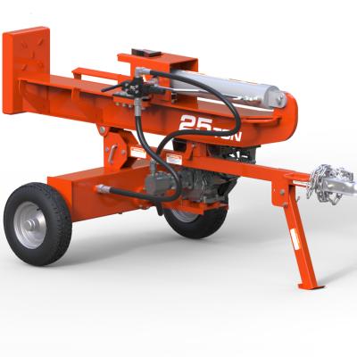 China Farms OEM Manufacturer 25 Ton Forest Machine Log Splitter With Honda B&S Ducar Gasoline Engine for sale