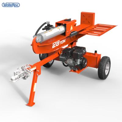 China Hydraulic Design Two Way Forestry Machinery Unique Log Splitter for Heavy Duty Wood Gasoline Firewood Log Splitter for sale