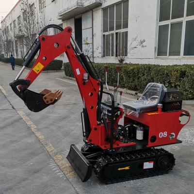 China Construction Material Shops 1t Mini Excavator Machine Micro Digger Mini Crawler DiggerDigging Price With EPA Certificate for sale