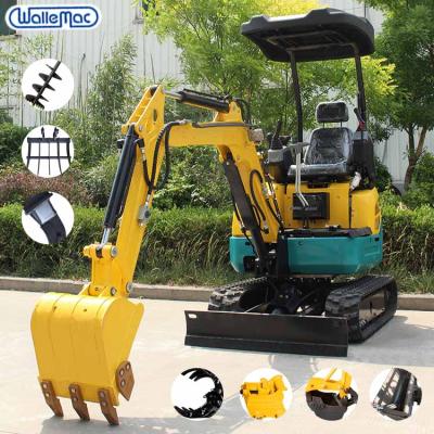 China Construction Material Stores Chinese 1000kg EPA Certificate 1 Ton Mini Excavator Price Mini Excavator Hydraulic Pump for sale