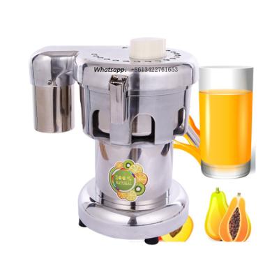 China High efficiency electric orange juice stainless steel juice machine extractor for tea shop for sale