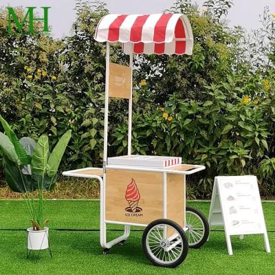 China Vintage Commercial Mobile Catering Electric Events Serving Drinks Tricycle Golf Cart Beer for sale