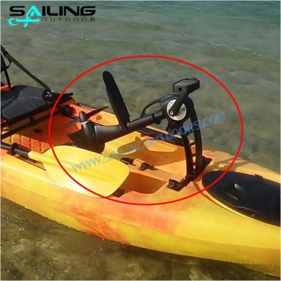 China Outdoor Metal Navigation Propel Foot Fishing Kayak Pedal Drive System Power For Canoe Boat With Pedall Thruster (Only Pedal, Not Kayak) for sale