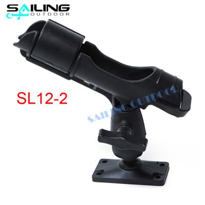 China Plastic 360 Rotating Swivel Rod Holder Bracket Fishing Tackle Accessory For Boat Yacht Kayaking Rod Holder for sale