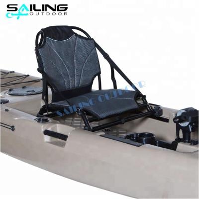 China Sailing Alum Chair Outdoor Comfortable Kayak Seat With Aluminum Frame Fishing Accessories 96x62x12cm for sale