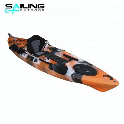 China 2018 New13ft Sea Pro-Fishing Motor Relaxer Kayak Sit On Top Kayak Rotomolded Single Seat for sale