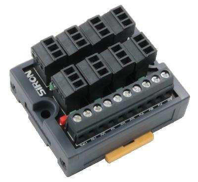 China Widely used in high quality automation equipment T081 terminal block 10pin connector easy to use input PLC connection terminal for sale