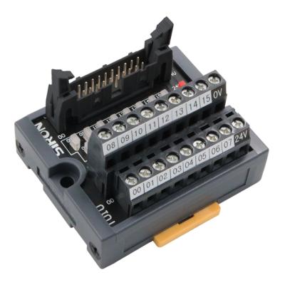 China Below 1.5mã Ž ¡ /AWG16 SiRON T010 20pin MIL Terminal Block Connector is suitable for a variety of PLC connection terminals for sale