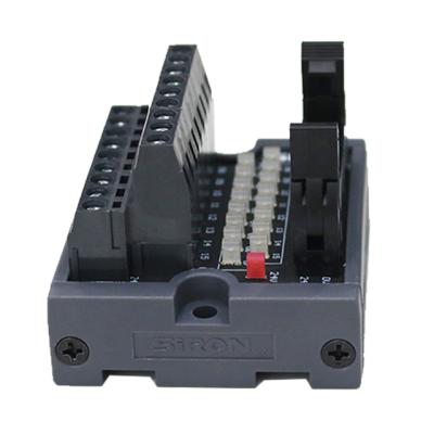 China Below 1.5mã Ž ¡ Multifunctional /AWG16 SiRON T010 16-bit input /output black terminal block connector for sale