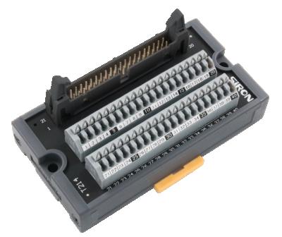 China Widely used in automation equipment SiRON T214 40P connector shrapnel new terminal block breakout board for sale