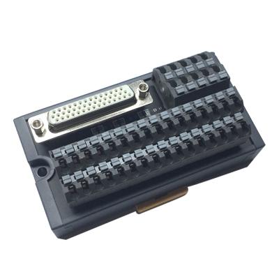 China Widely used in SiRON T094 Female Panel Din Rail Type D-Sub 44 Pin Connectors Terminal Block Breakout of Automation Equipment for sale