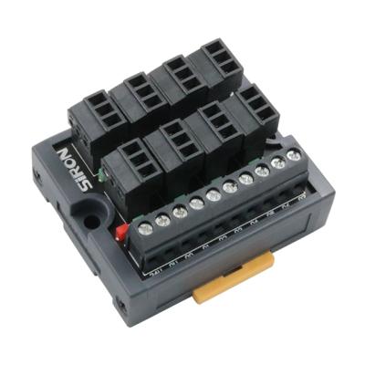 China Widely used in automation equipment SiRON T081T081-T T081-P 8 position input pluggable terminal block improves system efficiency 2, 3-wire signal terminal block for sale