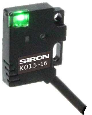 China SiRON K015-16 Ultrathin Industrial Automation Limited Embedded Switch LED Indicator Photoelectric Reflection Optical Sensor for sale