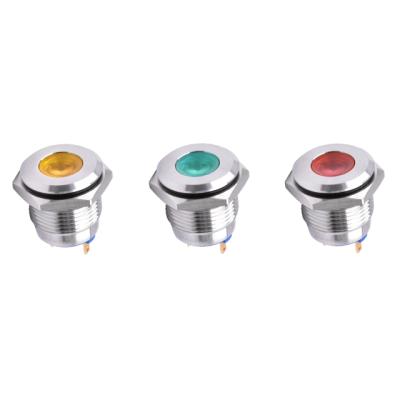 China SIRON H020 16mm Metal Wire Type Push Buttons Led Indicator Lights for sale